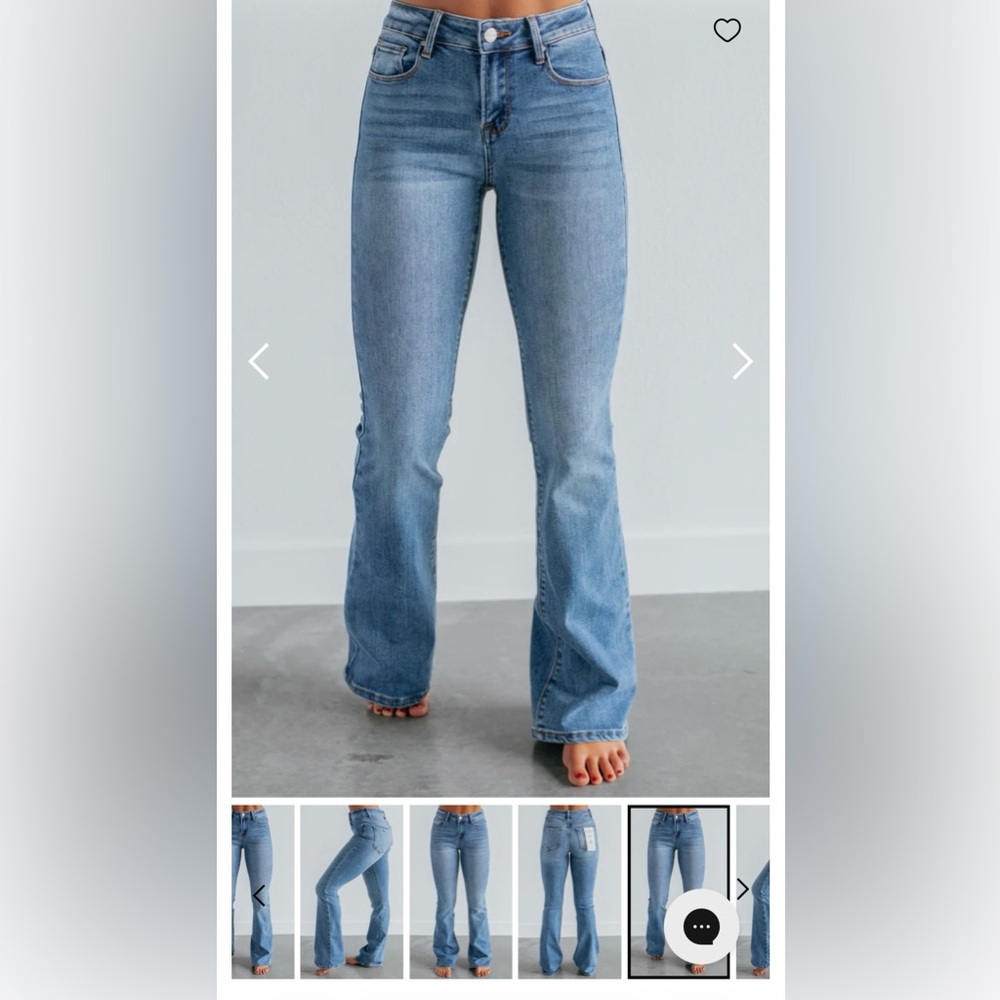 SOLD OUT Stylish Light Blue Women's Flare Jeans